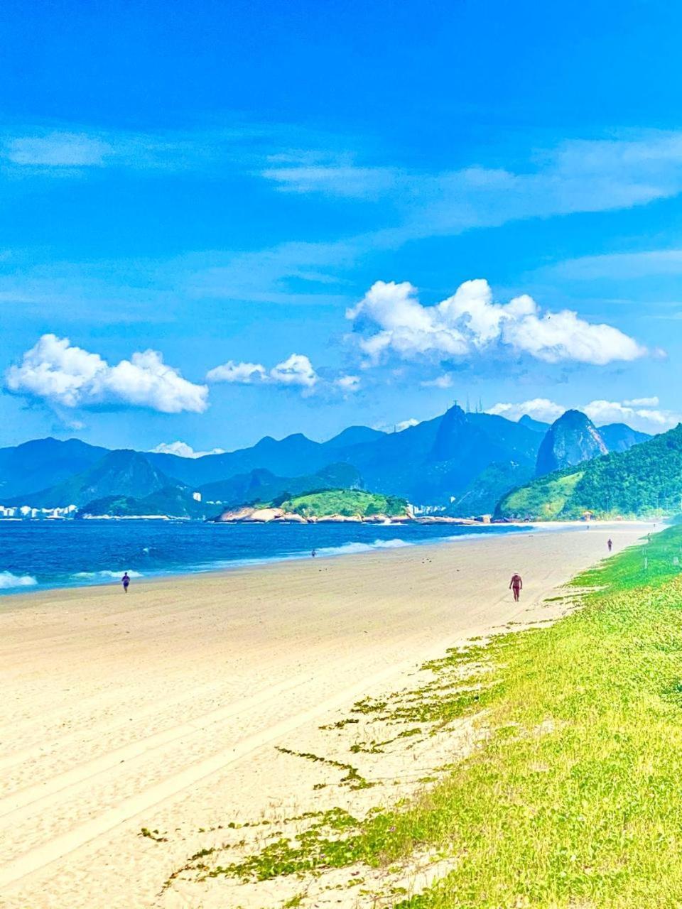 Excelente Apartamento Na Praia De Piratininga Com Vista Mar Niterói Exterior foto